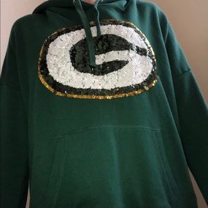 Sequin Packers hoodie